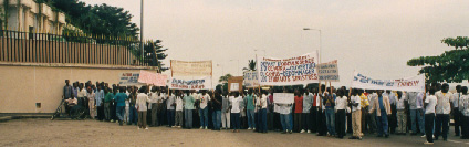 Student march
